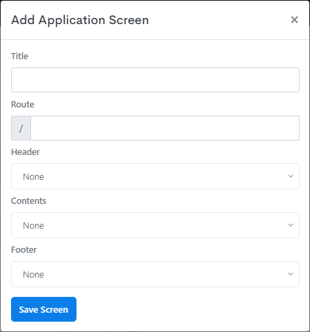 Add Application
