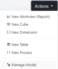 Model Actions