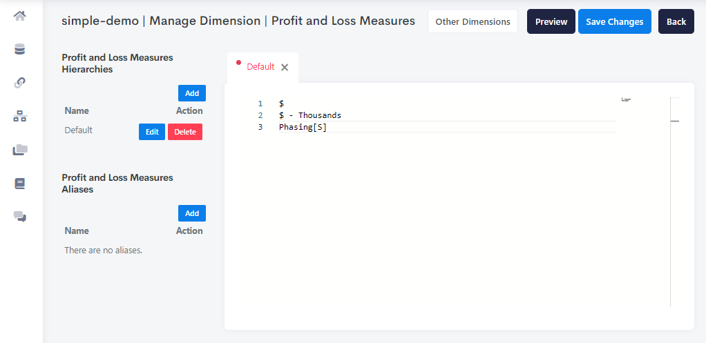 Phasing Measure
