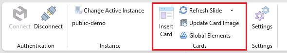 Cards Ribbon Group