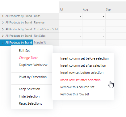 Adding rows